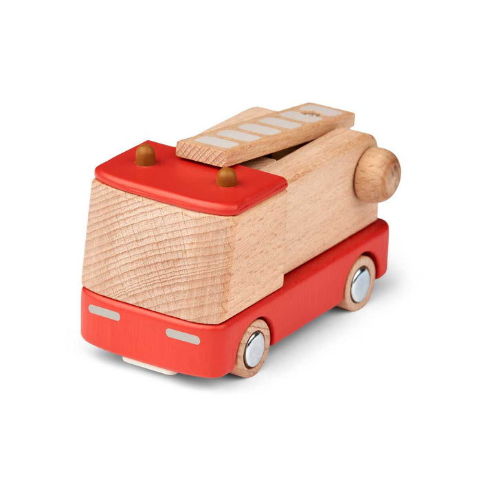 Village Firetruck - Feuerwehrauto aus 100% Holz