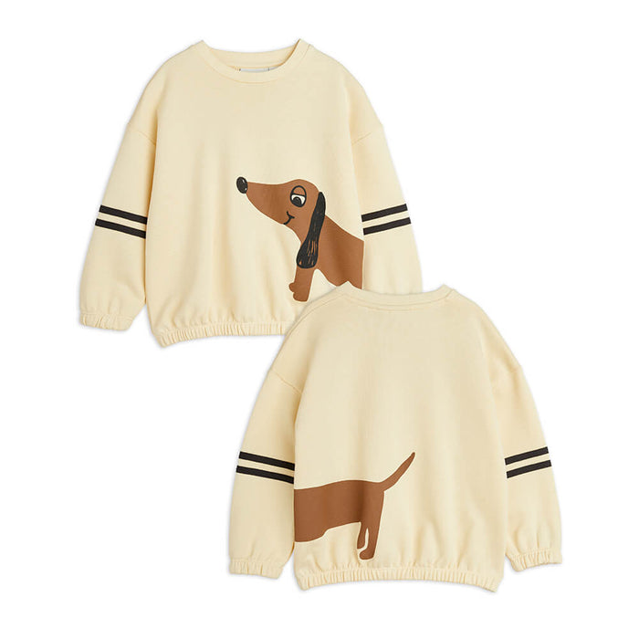 Dog Stripes Sweatshirt Print aus 100% Bio - Baumwolle GOTS von mini rodini kaufen - Kleidung, Babykleidung & mehr