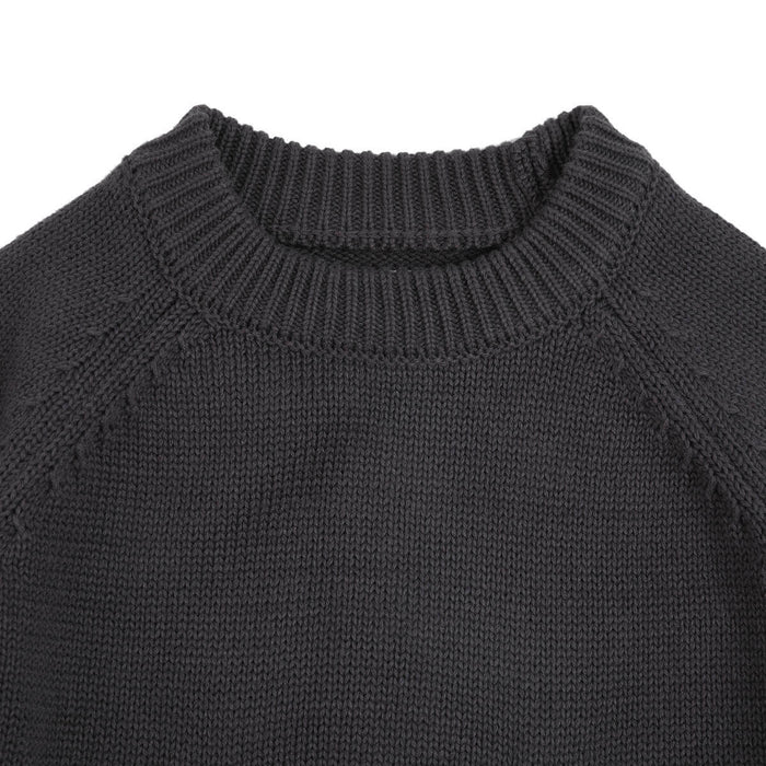 Loeke Sweater - Strickpullover mit Tasche aus 100% Baumwolle