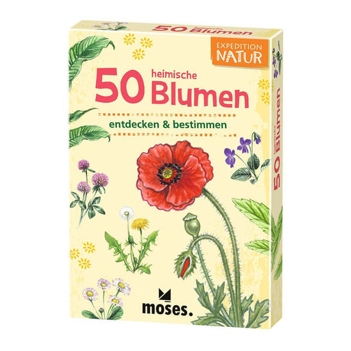 Expedition Natur - 50 heimische Blumen von Moses Verlag kaufen - Spielzeug, Geschenke, Babykleidung & mehr
