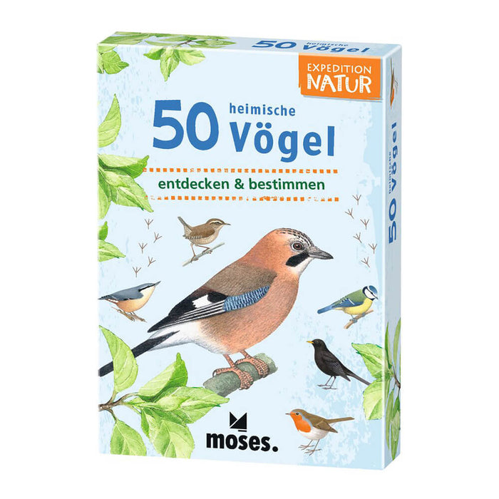 Expedition Natur - 50 heimische Vögel von Moses Verlag kaufen - Spielzeug, Geschenke, Babykleidung & mehr