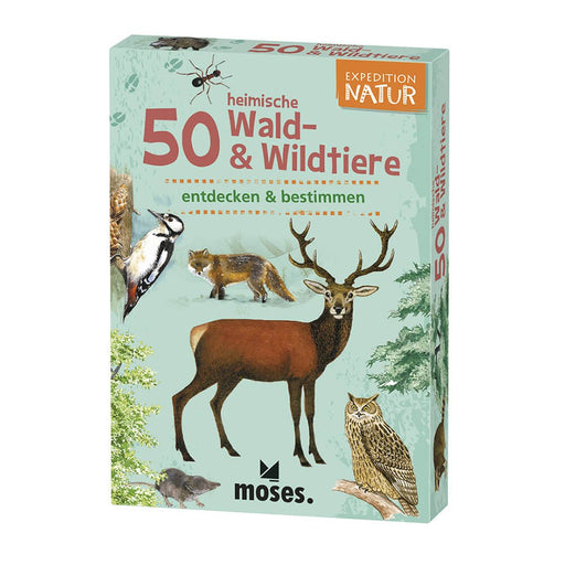 Expedition Natur - 50 heimische Wald - & Wildtiere von Moses Verlag kaufen - Spielzeug, Geschenke, Babykleidung & mehr