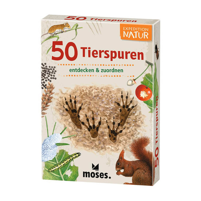 Expedition Natur - 50 Tierspuren von Moses Verlag kaufen - Spielzeug, Geschenke, Babykleidung & mehr