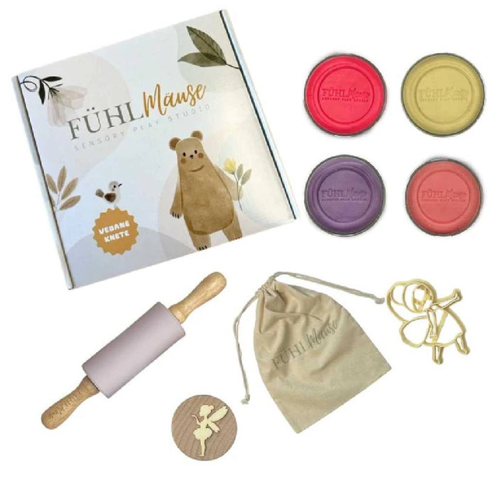 Feen - Zauber Knet Set - vegane Knete von Fühlmäuse kaufen - Spielzeug, Geschenke, Babykleidung & mehr