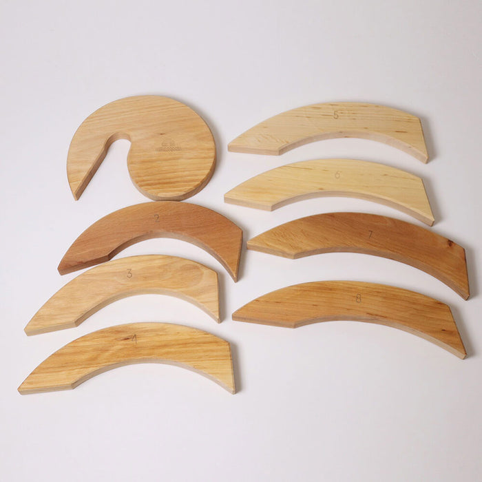 Festtagsspirale aus Holz
