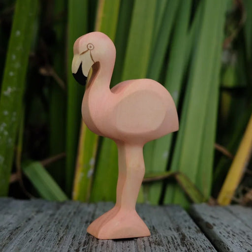 Flamingo aus Holz von HolzWald kaufen - Spielfigur, Babykleidung & mehr