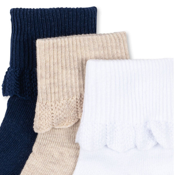 Frill Socks - Rüschensocken 3er Pack aus Bio - Baumwolle von Konges Slojd kaufen - Kleidung, Babykleidung & mehr