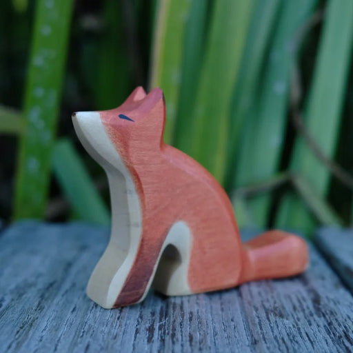 Fuchs aus Holz von HolzWald kaufen - Spielfigur, Babykleidung & mehr