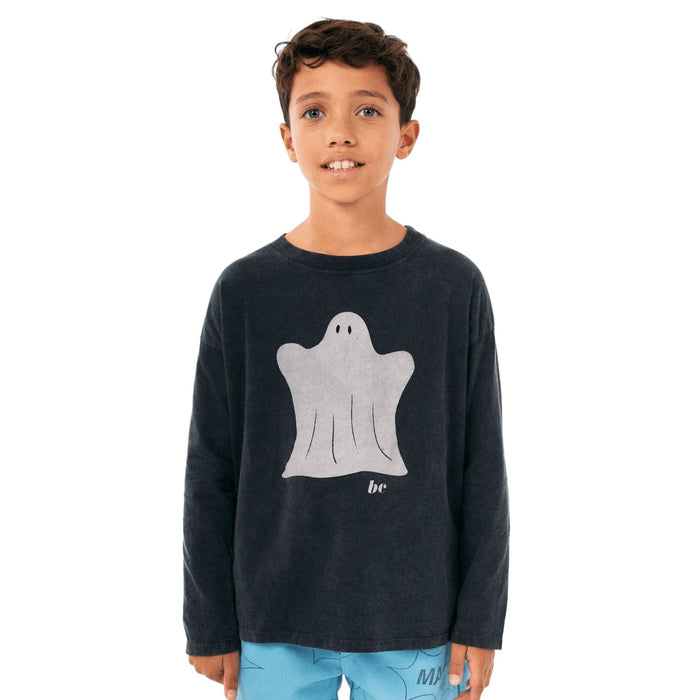 Funny Ghost Long Sleeve T-Shirt - Langarmshirt aus Bio - Baumwolle von Bobo Choses kaufen - Kleidung, Babykleidung & mehr