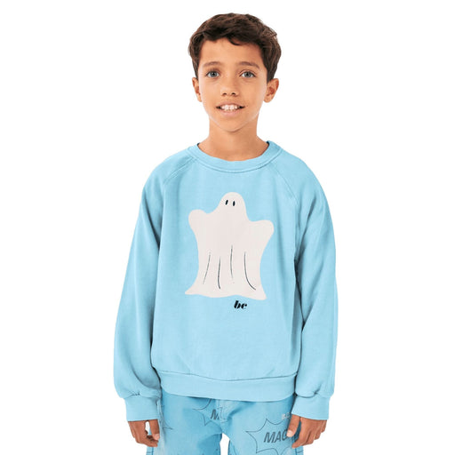 Funny Ghost Raglan Sleeve Sweatshirt aus Bio - Baumwolle von Bobo Choses kaufen - Kleidung, Babykleidung & mehr