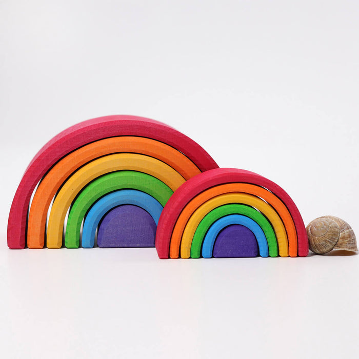 Mini Regenbogen 10,5 cm aus Holz