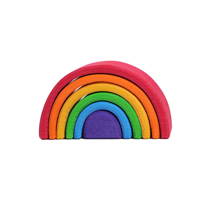 Mini Regenbogen 10,5 cm aus Holz