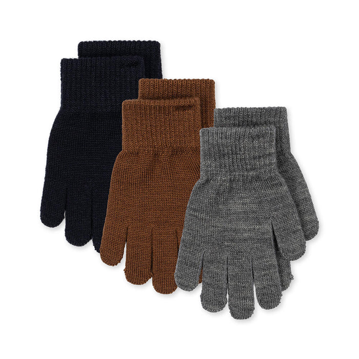 Handschuhe 3er - Pack aus Wolle Modell: Filla von Konges Slojd kaufen - Kleidung, Babykleidung & mehr