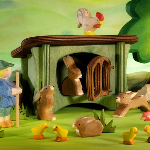 Hasen - /Gänsestall aus Holz von Ostheimer kaufen - Spielfigur, Babykleidung & mehr