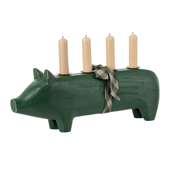 Holzschwein Groß - Kerzenhalter von Maileg kaufen - Kinderzimmer, Geschenke, Babykleidung & mehr