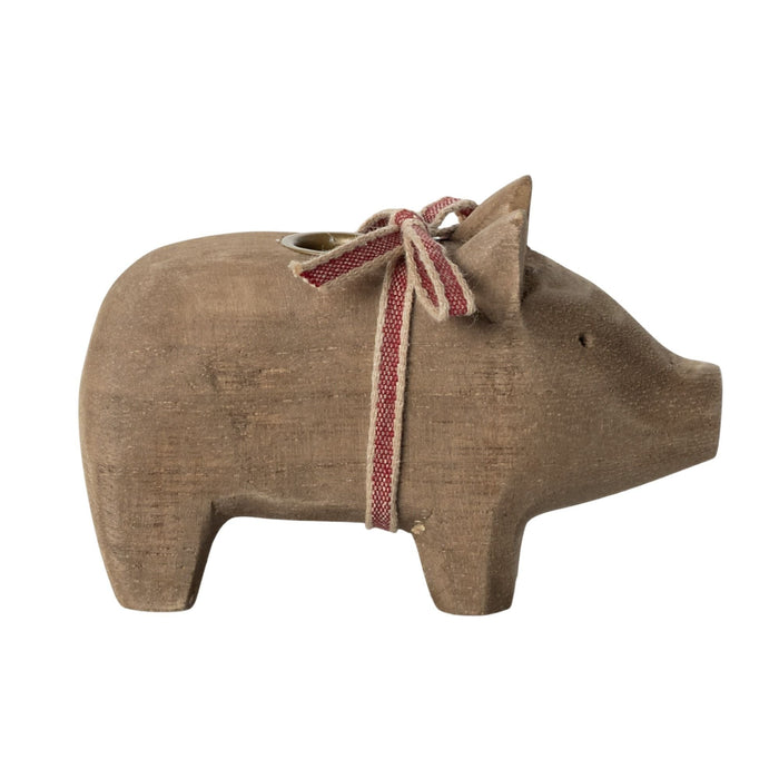 Holzschwein Klein - Kerzenhalter von Maileg kaufen - Kinderzimmer, Geschenke, Babykleidung & mehr