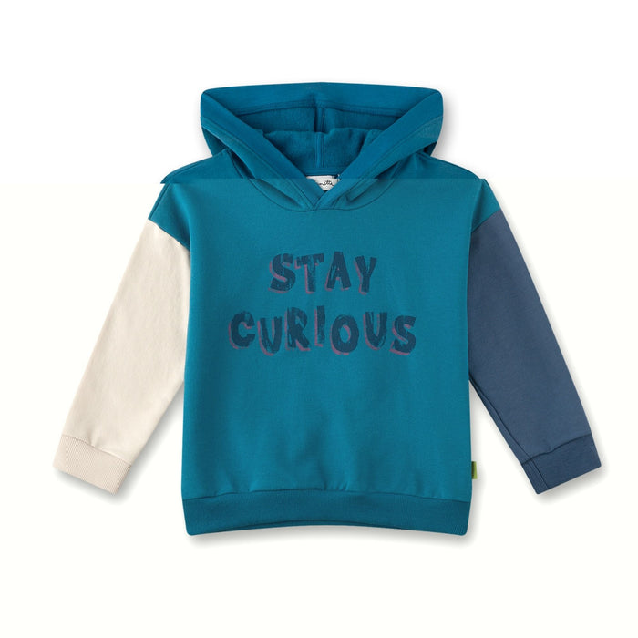 Hoodie aus Bio - Baumwolle Stay Curious von Sanetta kaufen - Kleidung, Babykleidung & mehr