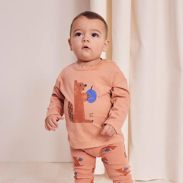 Hungry Squirrel T - shirt - Langarmshirt aus Bio - Baumwolle GOTS von Bobo Choses kaufen - Kleidung, Babykleidung & mehr