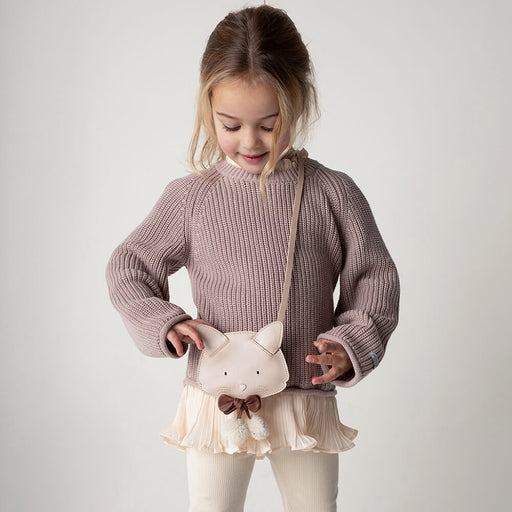 Irene Sweater - Strickpullover mit Blusenlayer aus Baumwolle von Donsje kaufen - Kleidung, Babykleidung & mehr