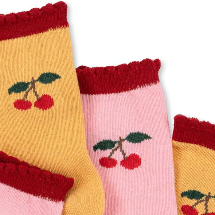 Jacquard Frill Socks 2er Pack aus Bio - Baumwolle von Konges Slojd kaufen - Kleidung, Geschenke, Babykleidung & mehr