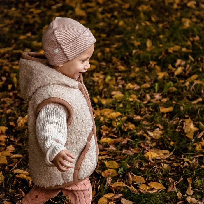 Kapuzenweste aus 100% Wolle Modell: Robby von Alweroshop kaufen - Kleidung, Babykleidung & mehr