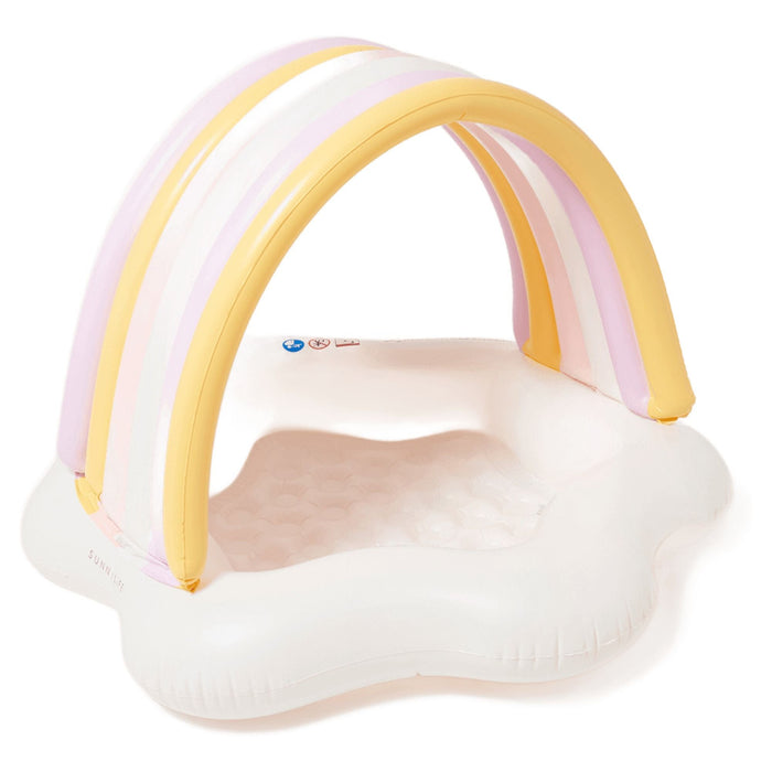 Kids Pool Regenbogen - Planschbecken mit Dach aus 100% PVC von Sunnylife kaufen - Spielzeug, Babykleidung & mehr