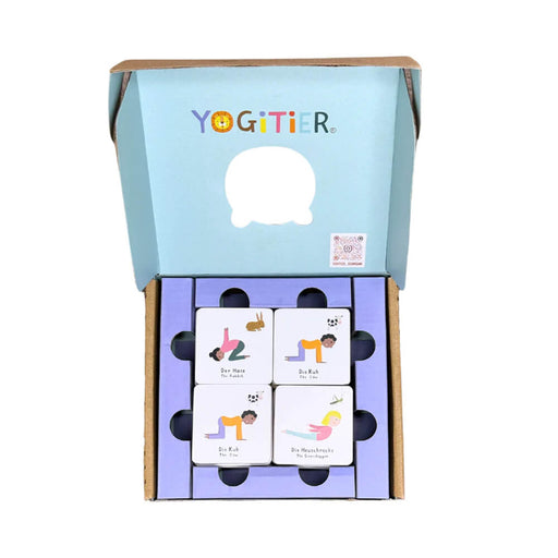 Kinder Yoga Memo aus FSC Holz von Yogitier kaufen - Spielzeug, Kinderzimmer, Babykleidung & mehr