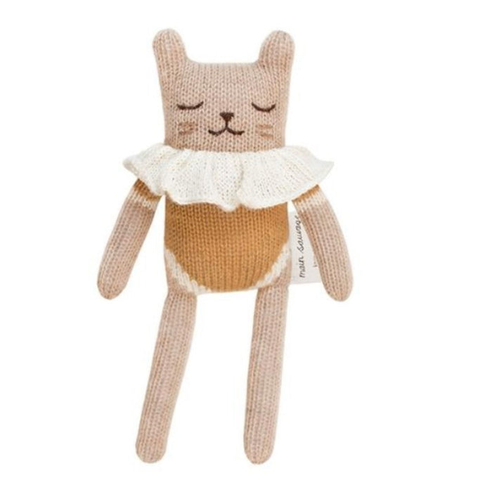 Kitten Kuscheltier für Babys Getrickt aus Alpaka Wolle von Main Sauvage kaufen - Baby, Spielzeug, Geschenke, Babykleidung & mehr