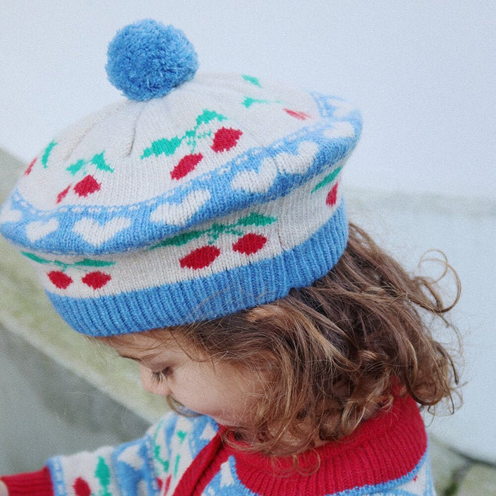 Knit Beret - Baskenmütze aus Wolle Modell: Belou von Konges Slojd kaufen - Kleidung, Babykleidung & mehr