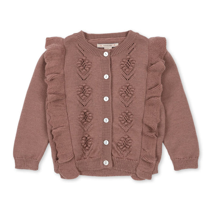 Knit Cardigan aus 100% Merinowolle Modell: Fiol von Konges Slojd kaufen - Kleidung, Babykleidung & mehr