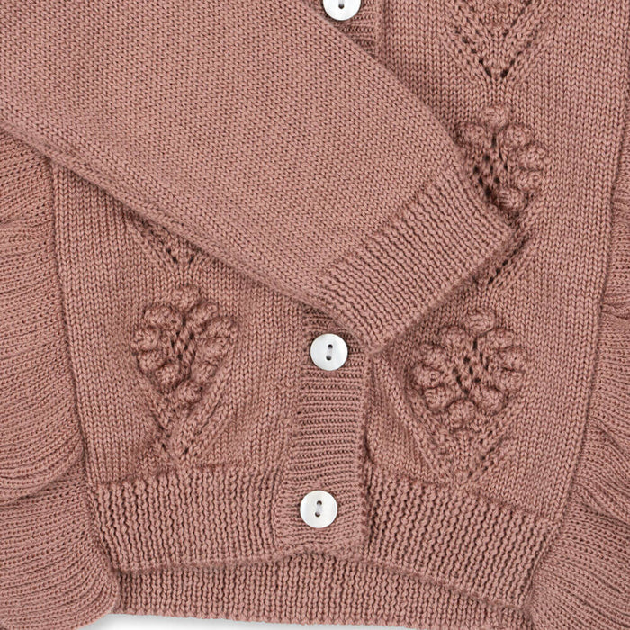 Knit Cardigan aus 100% Merinowolle Modell: Fiol von Konges Slojd kaufen - Kleidung, Babykleidung & mehr