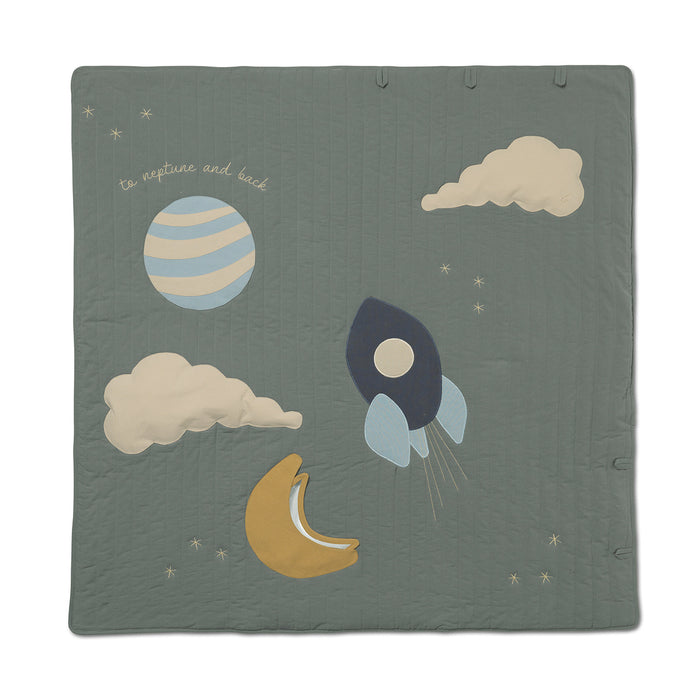 Play Blanket - Gesteppte Baby Decke aus Bio Baumwolle