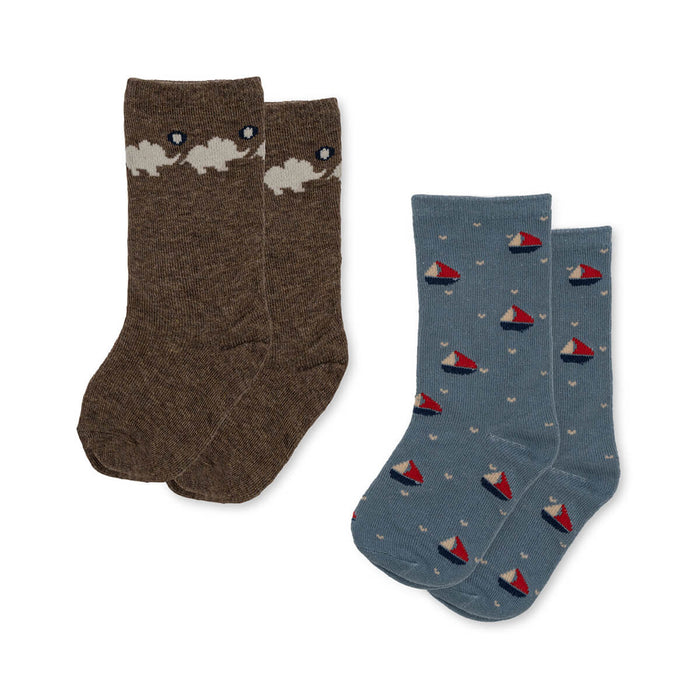 Lapis Socks 2er Pack aus Bio-Baumwolle