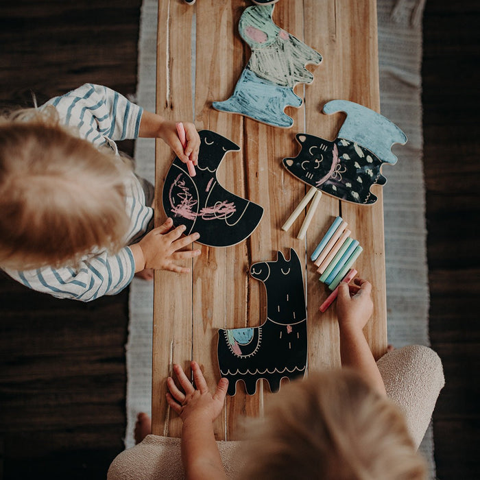 Kreidetafel aus Holz FSC von Milin kaufen - Spielzeug, Geschenke,, Babykleidung & mehr