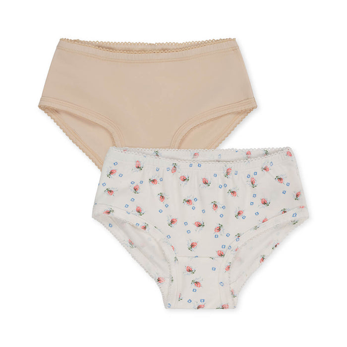 Basic Girls Underpants 2er Pack - Unterhosen aus Bio-Baumwolle GOTS