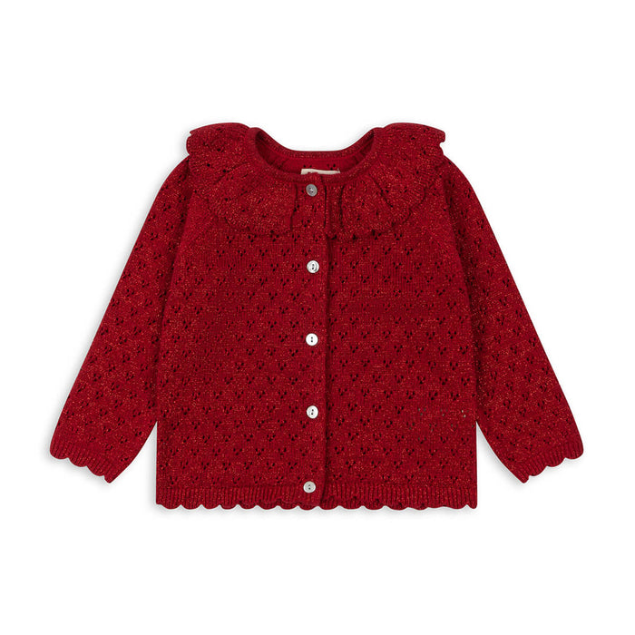 Holiday Knit Cardigan Sparkle aus Bio Baumwolle