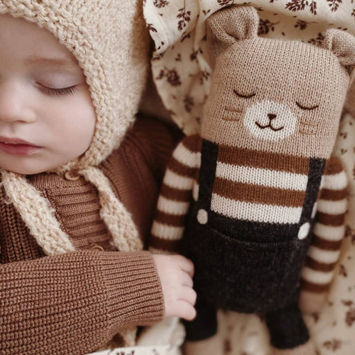 Large Bunny Kuscheltier für Babys Getrickt aus Alpaka Wolle von Main Sauvage kaufen - Baby, Spielzeug, Geschenke, Babykleidung & mehr
