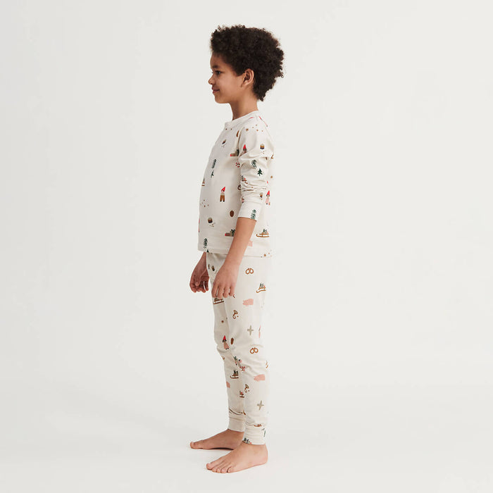 Schlafanzug - Wilhelm Pyjama Set aus Bio-Baumwolle
