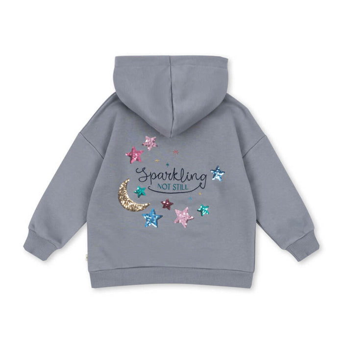 Lou Sweat Hood Sequin - Kapuzenjacke - aus Bio - Baumwolle OCS von Konges Slojd kaufen - Kleidung, Babykleidung & mehr