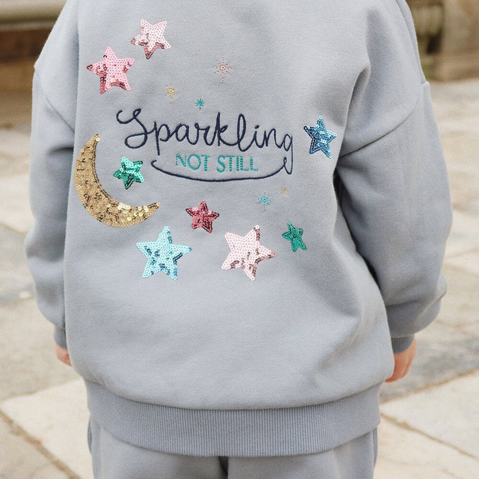 Lou Sweat Hood Sequin - Kapuzenjacke - aus Bio - Baumwolle OCS von Konges Slojd kaufen - Kleidung, Babykleidung & mehr