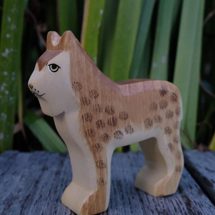 Luchs aus Holz von HolzWald kaufen - Spielfigur, Babykleidung & mehr