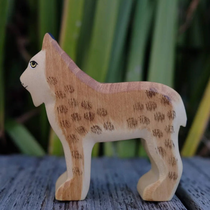 Luchs aus Holz von HolzWald kaufen - Spielfigur, Babykleidung & mehr