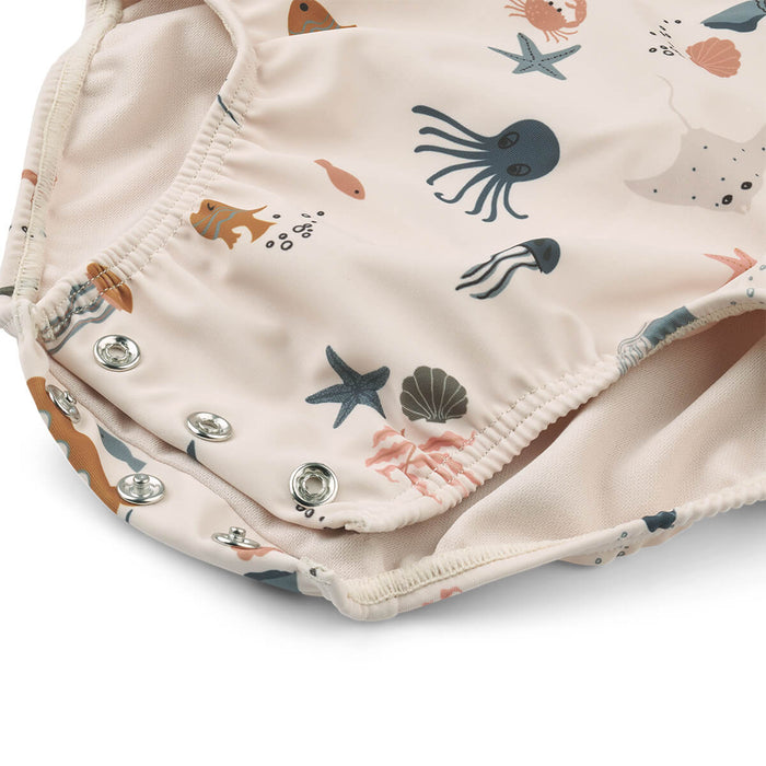 Maxime Baby Swimsuit - Schwimmanzug aus recyceltem Polyester UPF 50+