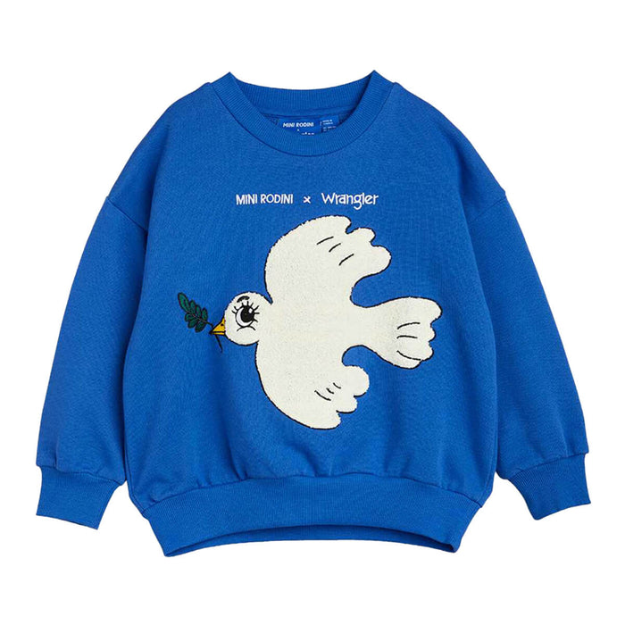 Peace Dove Chenille Sweatshirt aus 100% GOTS Bio-Baumwolle Kollektion "Wrangler"