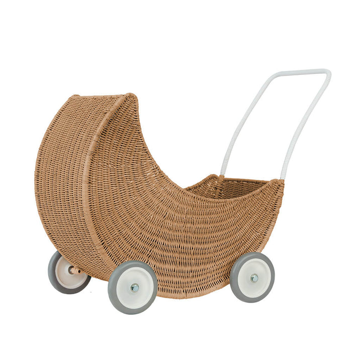 Moon Strolley - Puppenwagen aus Rattan von Olli Ella kaufen - Spielzeug, Geschenke, Babykleidung & mehr