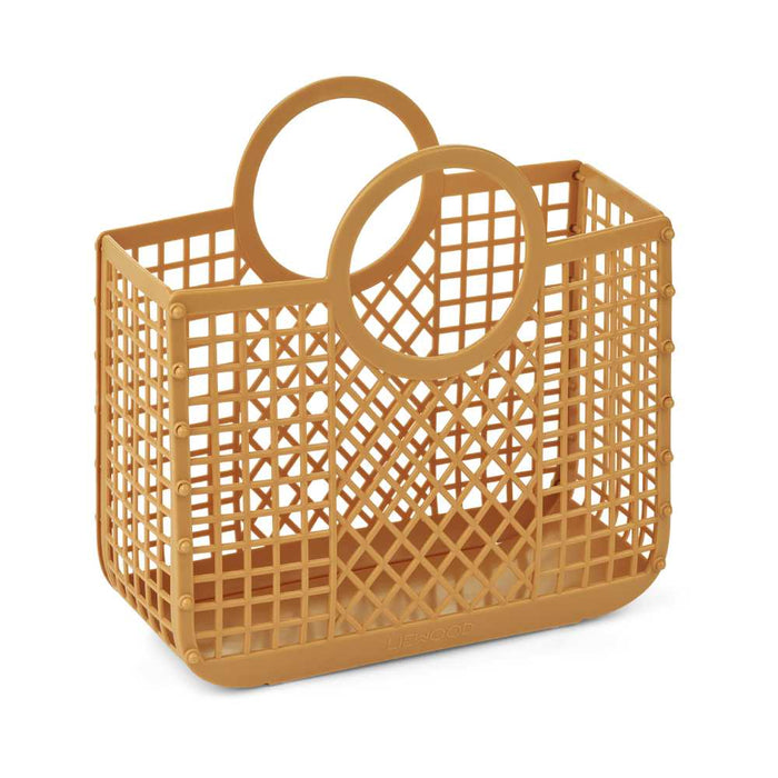 Basket - Kleine Korbtasche aus recyceltem LPDE  Modell: Samantha