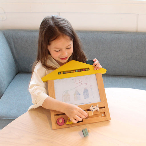 Oekaki House - Magic Zeichenboard aus Holz von Kiko+ & gg* kaufen - Alltagshelfer, Spielzeug, Geschenke,, Babykleidung & mehr