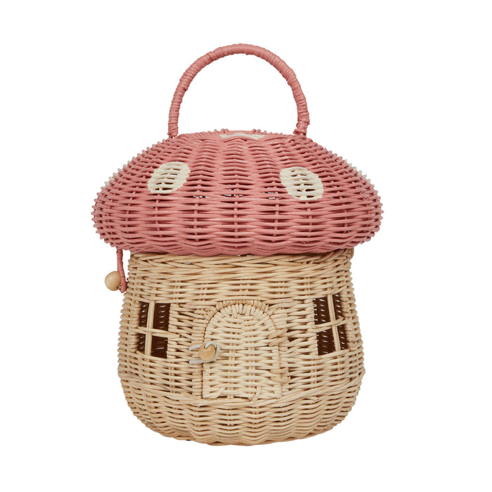 Rattan Mushroom Basket - Pilzkorb