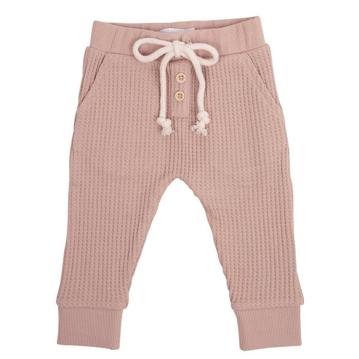 Organic Cotton Waffle Pant - Modell: Oliver - In the Meadow Kollektion von Jamie Kay kaufen - Kleidung, Babykleidung & mehr