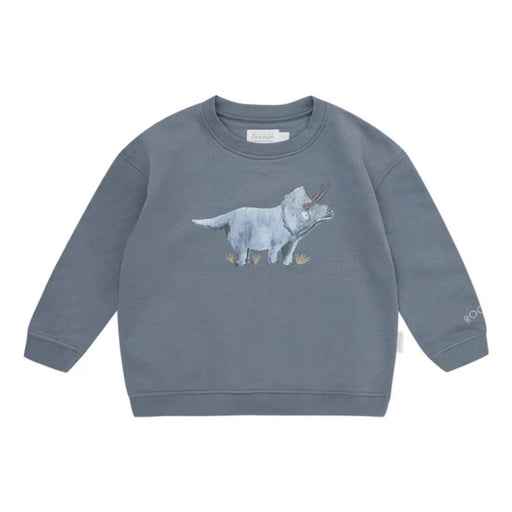 Oversized Sweatshirt Big Triceratops 100% Bio - Baumwolle von leevje kaufen - Kleidung, Babykleidung & mehr